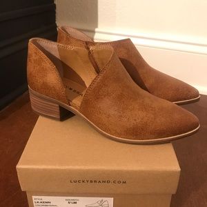 BRAND NEW Lucky Brand bootie/shoetie